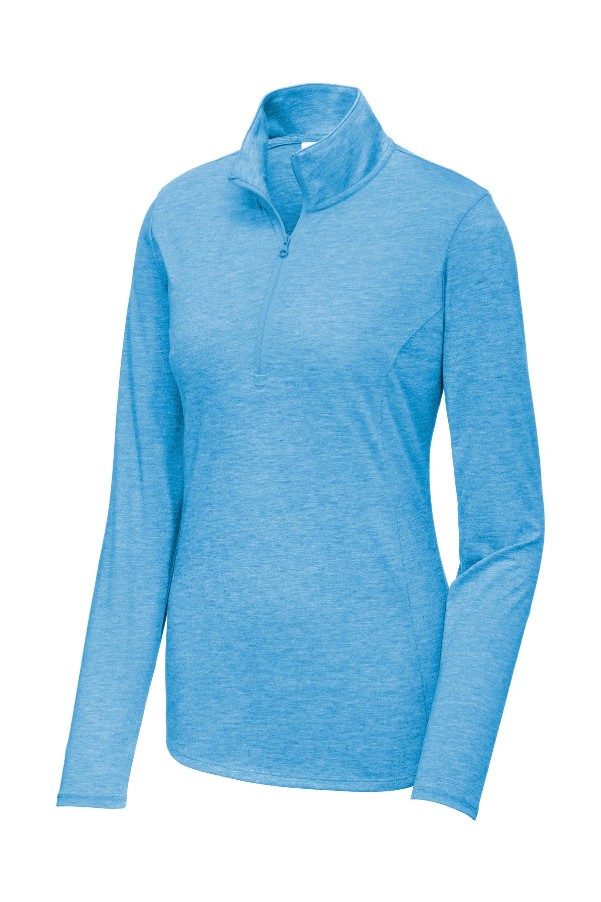 Sport-Tek Women's PosiCharge Tri-Blend Wicking 1/4-Zip Pullover