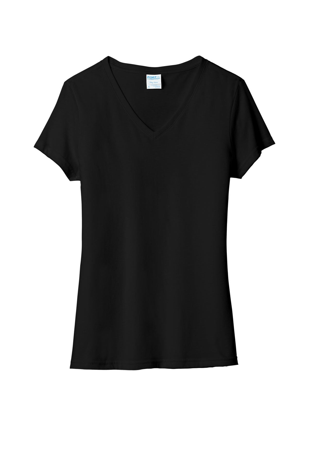 Port & Co Women's Tri-Blend V-Neck Tee