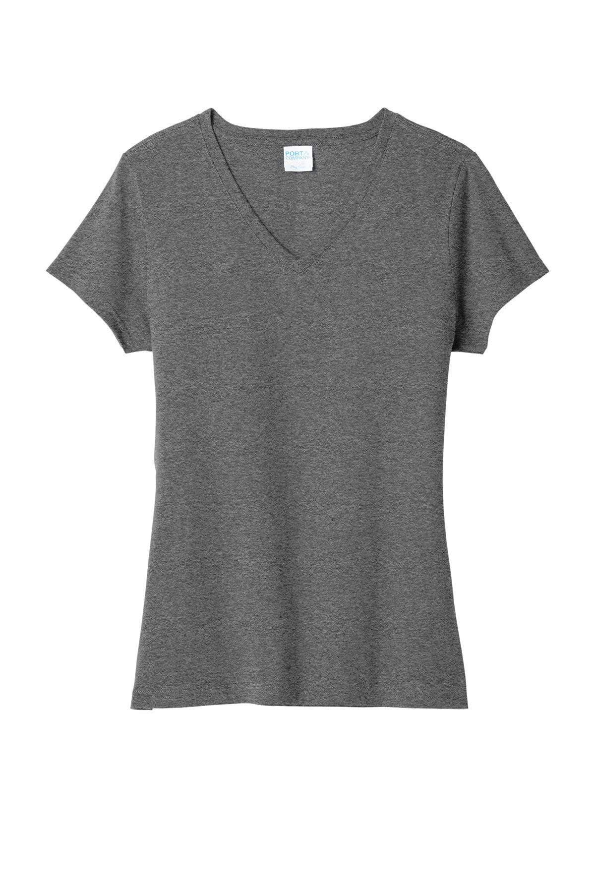 Port & Co Women's Tri-Blend V-Neck Tee