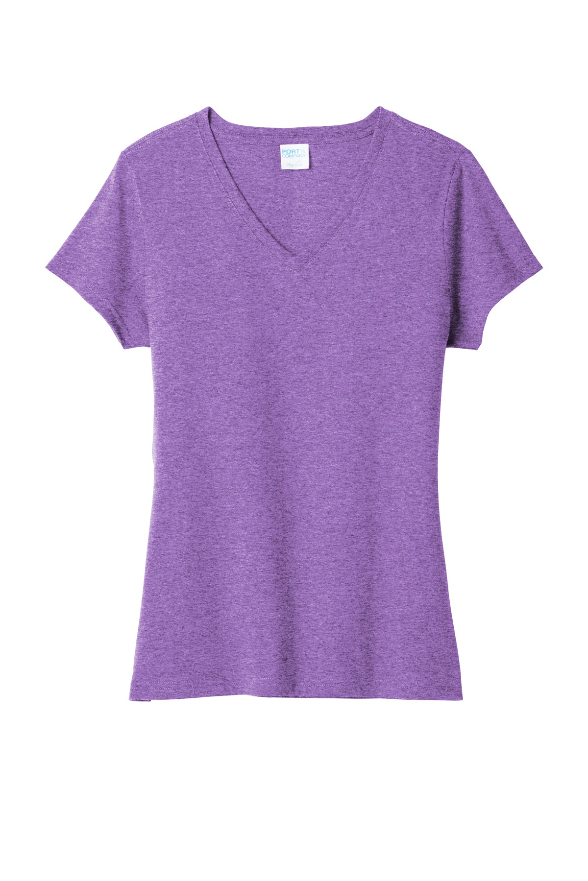 Port & Co Women's Tri-Blend V-Neck Tee