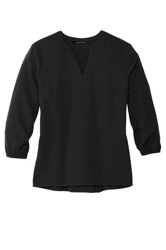 Mercer+Mettle™ Women's Stretch Crepe 3/4-Sleeve Blouse