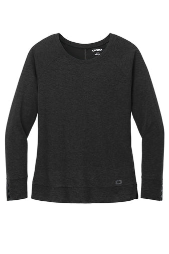 OGIO® Ladies Command Long Sleeve Scoop Neck