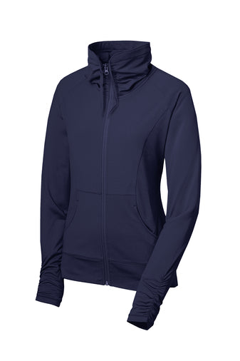 Sport-Tek Women's Sport-Wick Stretch Full-Zip Jacket