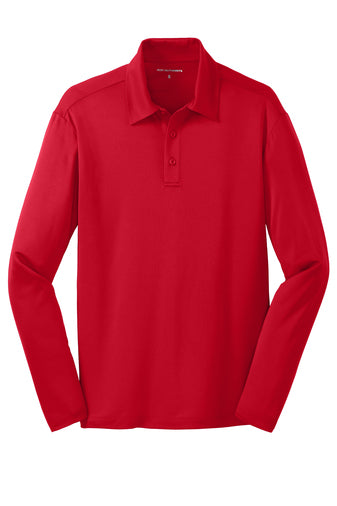 Port Authority® Silk Touch™ Performance Long Sleeve Polo