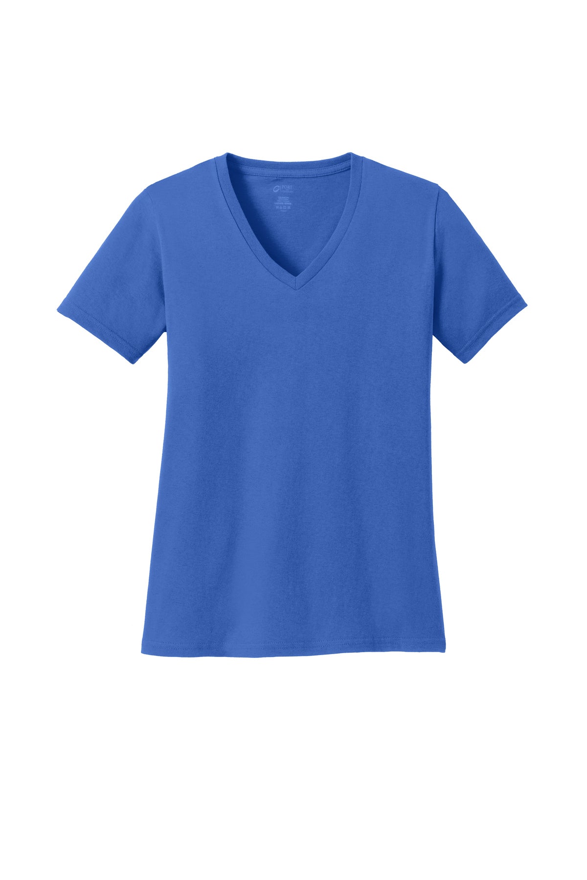 Port & Co Women's Core Cotton V-Neck Tee