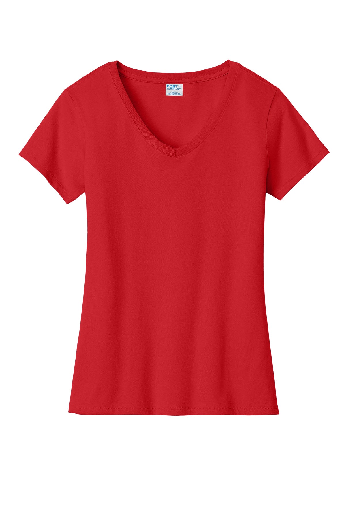 Port & Co Women's Fan Favorite V-Neck Tee