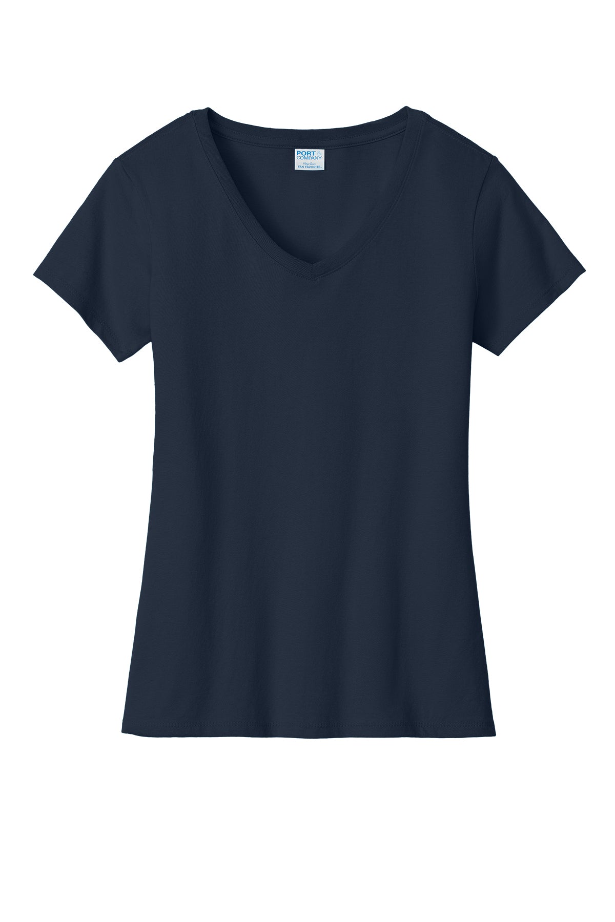Port & Co Women's Fan Favorite V-Neck Tee