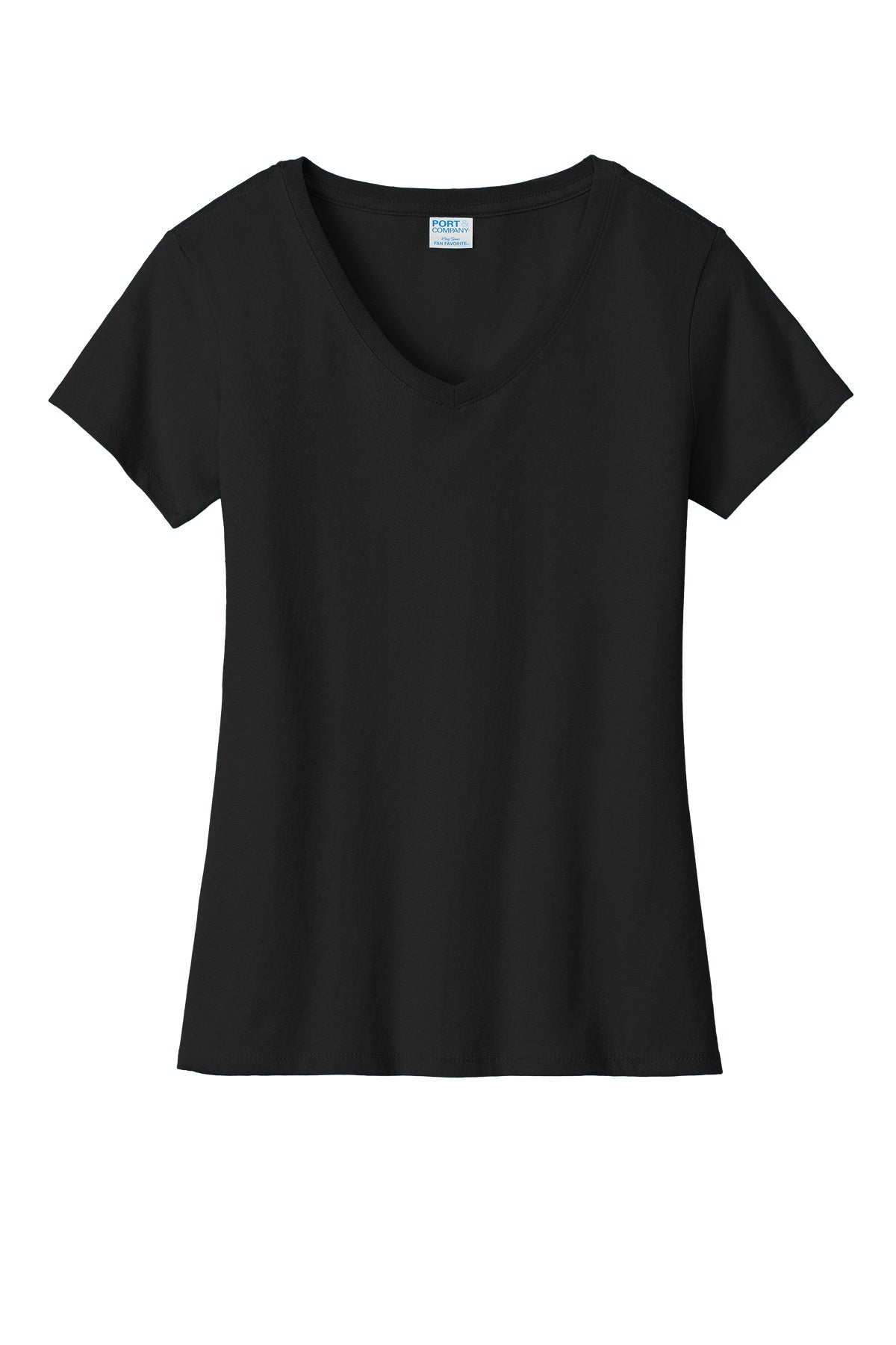 Port & Co Women's Fan Favorite V-Neck Tee