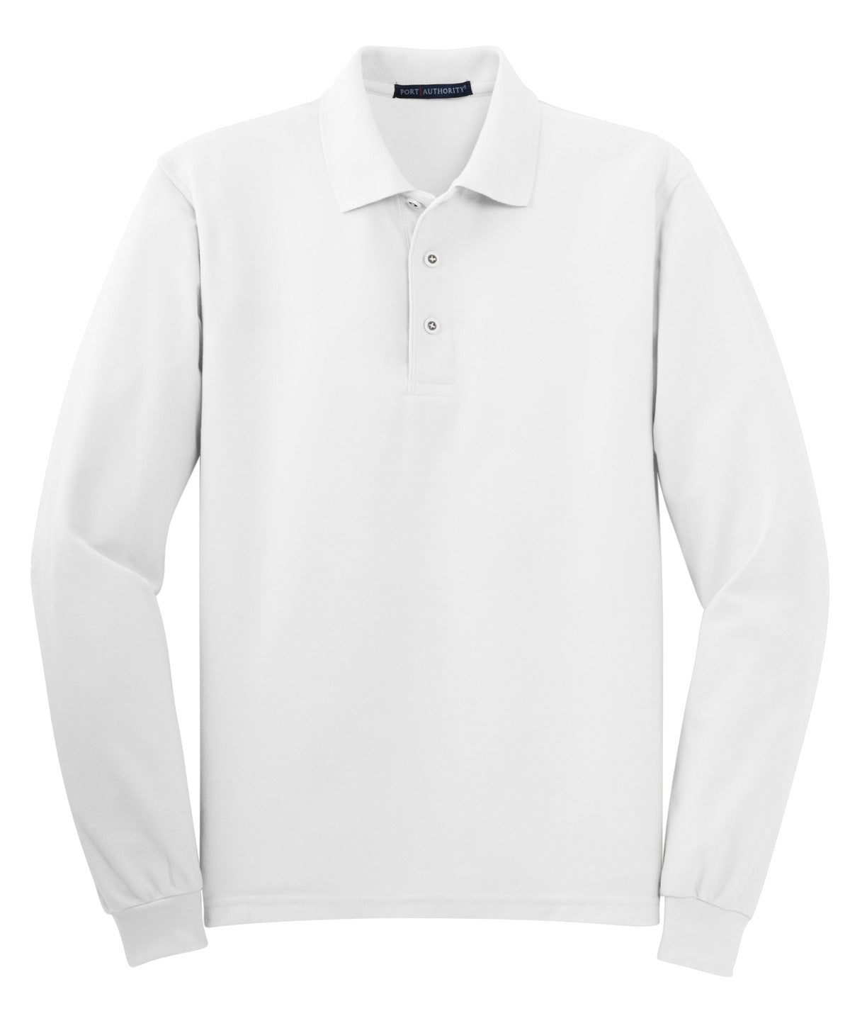 Port Authority Silk Touch Long Sleeve Polo