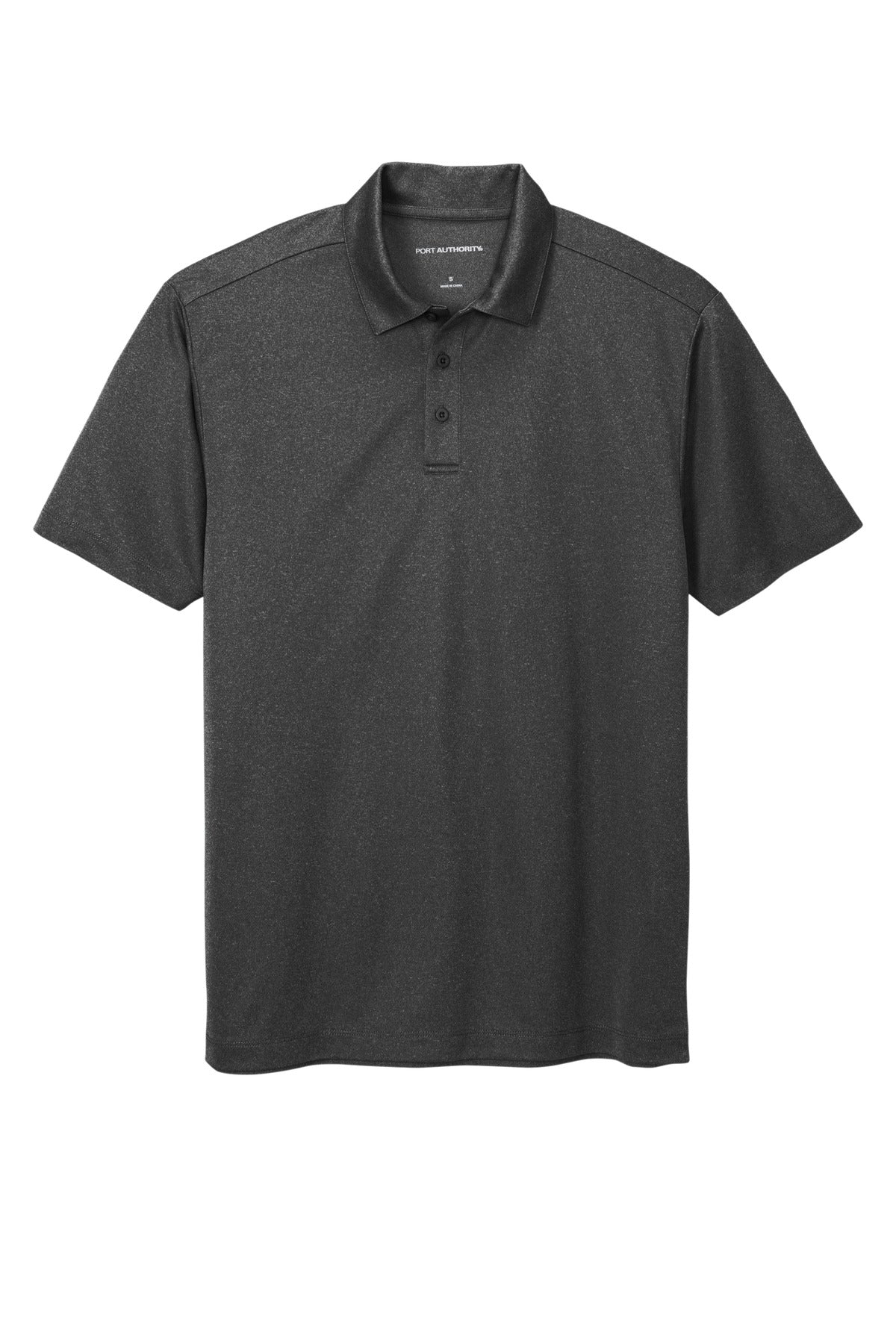 Port Authority  Heathered Silk Touch  Performance Polo