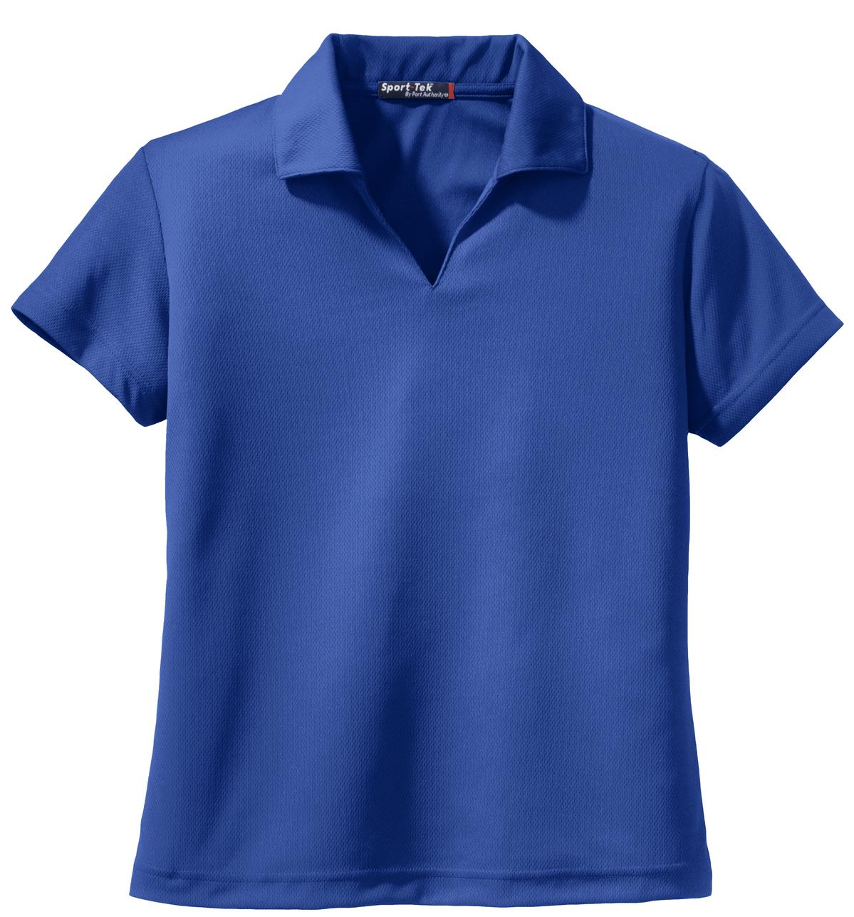 Sport-Tek Women's Dri-Mesh V-Neck Polo