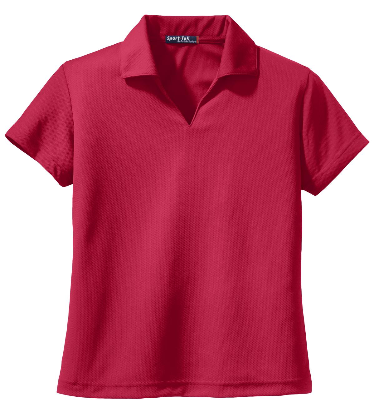 Sport-Tek Women's Dri-Mesh V-Neck Polo