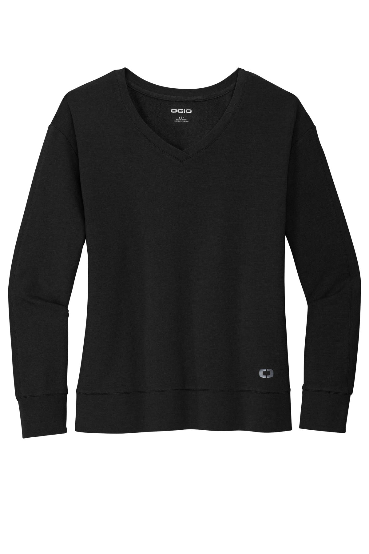 OGIO Women's Luuma Flex Long Sleeve V-Neck