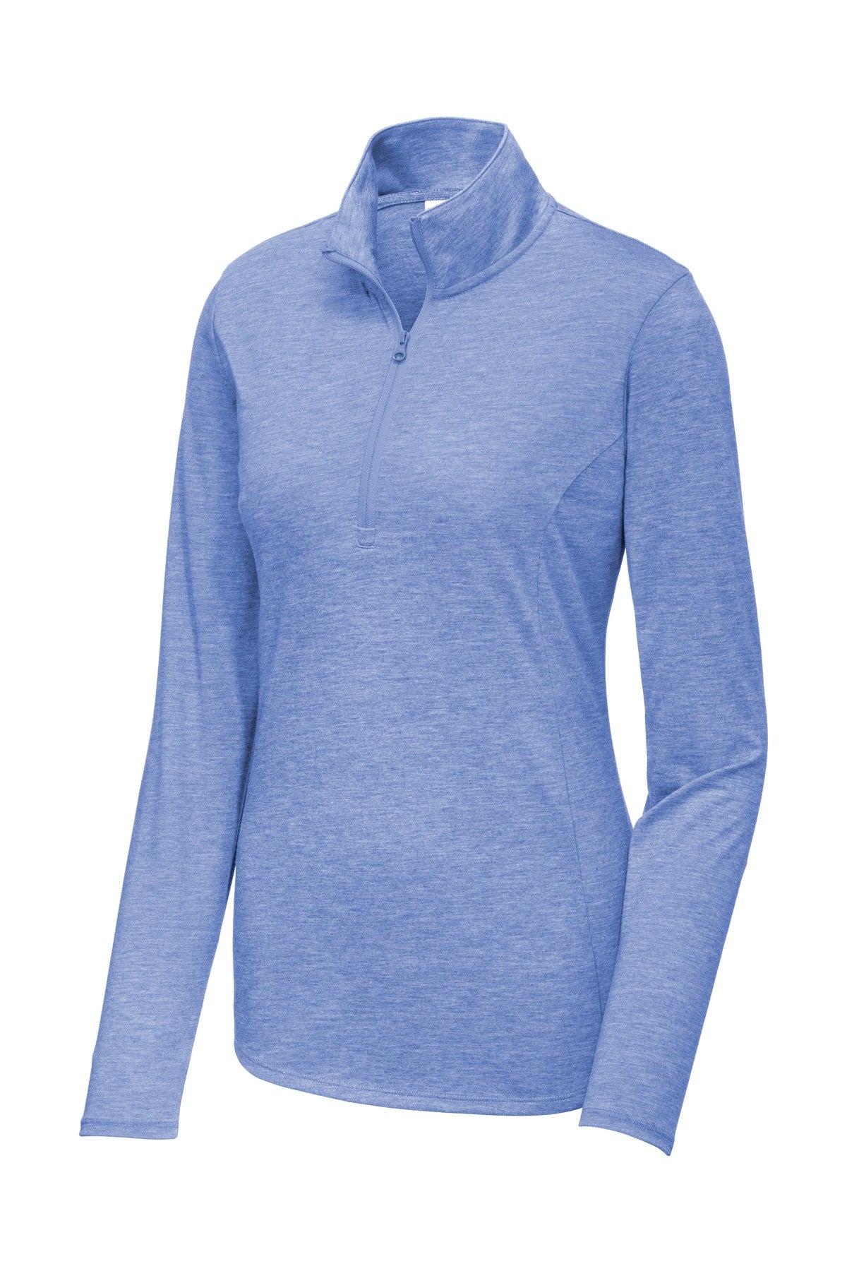 Sport-Tek  Women's PosiCharge  Tri-Blend Wicking 1/4-Zip Pullover