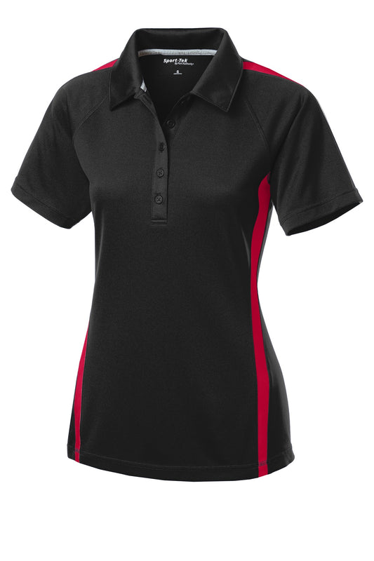 Sport-Tek Women's PosiCharge Micro-Mesh Colorblock Polo