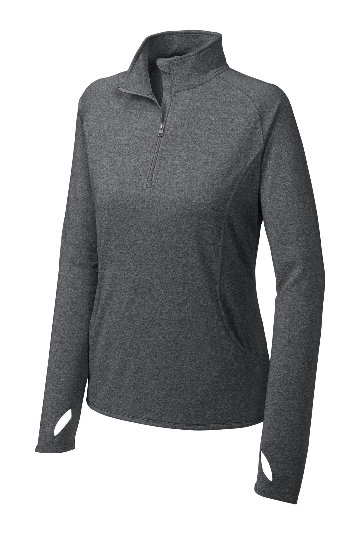 Sport-Tek Women's Sport-Wick Stretch 1/4-Zip Pullover