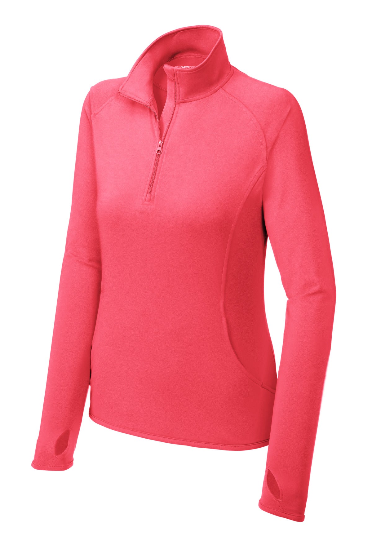 Sport-Tek Women's Sport-Wick Stretch 1/4-Zip Pullover