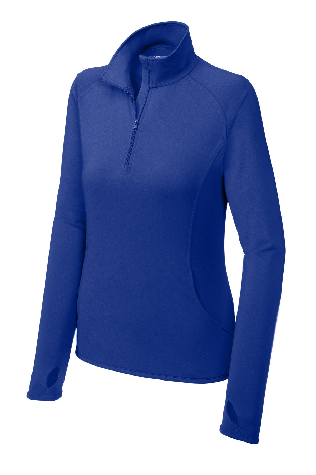 Sport-Tek Women's Sport-Wick Stretch 1/4-Zip Pullover