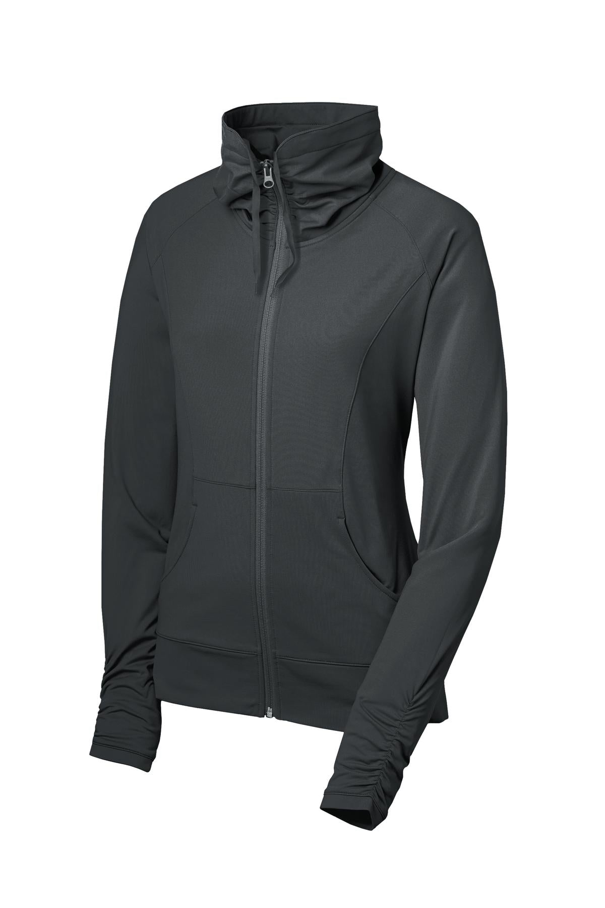 Sport-Tek Women's Sport-Wick Stretch Full-Zip Jacket