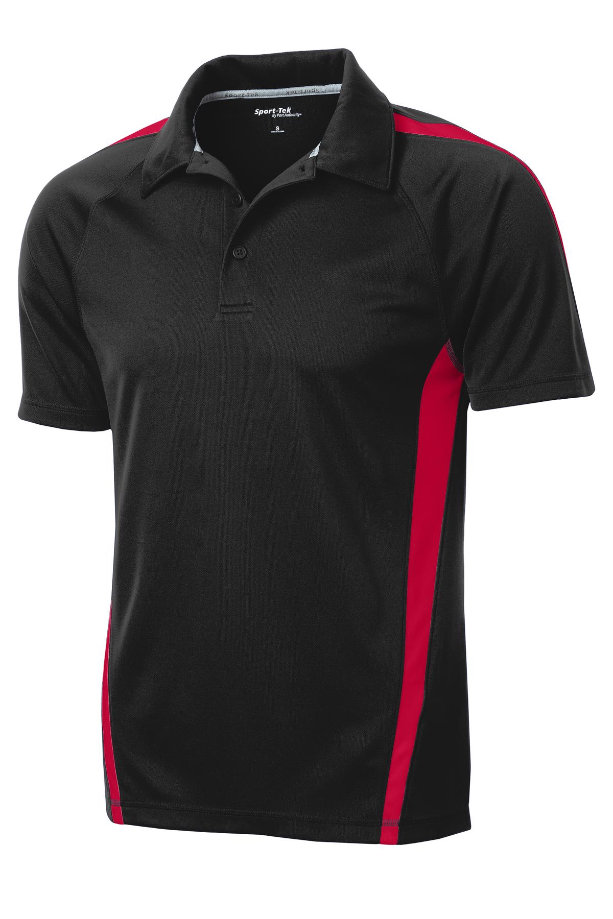 Sport-Tek PosiCharge Micro-Mesh Colorblock Polo